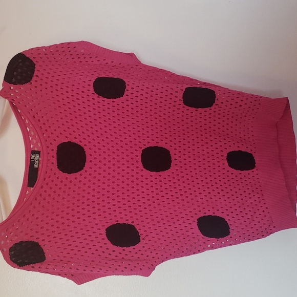 Love mochino top net pink coverup - Picture 2 of 7